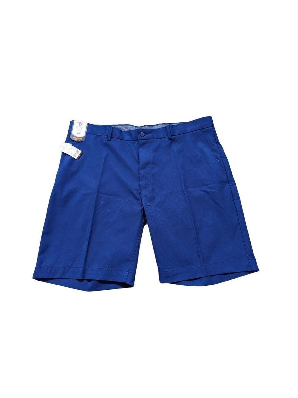 Cremieux Mens Dark Blue Polyester CLUB Performance Twill Atwood Shorts 40 NWT